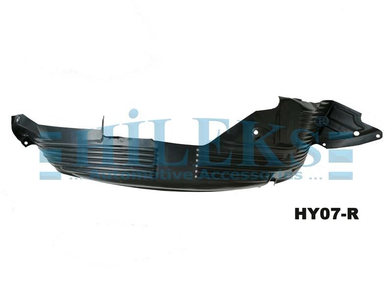 HILEKS HY07R ÇAMURLUK DAVLUMBAZI ÖN SAĞ HYUNDAI İ20 1.2L 1.4L G4FA G4LA benzinli 12-15