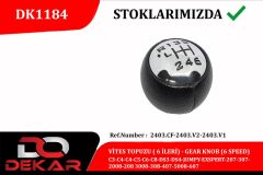 DEKAR DK1184 VİTES TOPUZU 6 İLERİ C3-C4-C4-C5-C6-C8-DS3-DS4-JUMPY-EXSPERT-207-307-2008-208 3008-308-407-5008-6