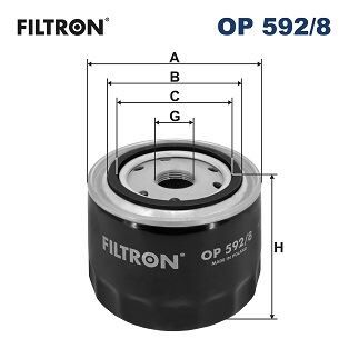 FILTRON OP592.8 YAG FILTRESI DUCATO III IVECO DAILY 2.3JTD 06> KARSAN J10 JEST 2.3JTD 13> E4 E5