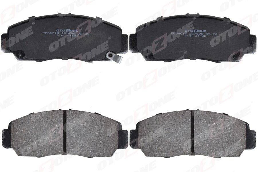 OTOZONE FDO9015 ÖN FREN BALATA HONDA CIVIC 1.6L R16A2 R16B2 VTEC sedan FD6 FB7 kasa 06-16 / 1.8L R18A2 FD7 kasa 06-12