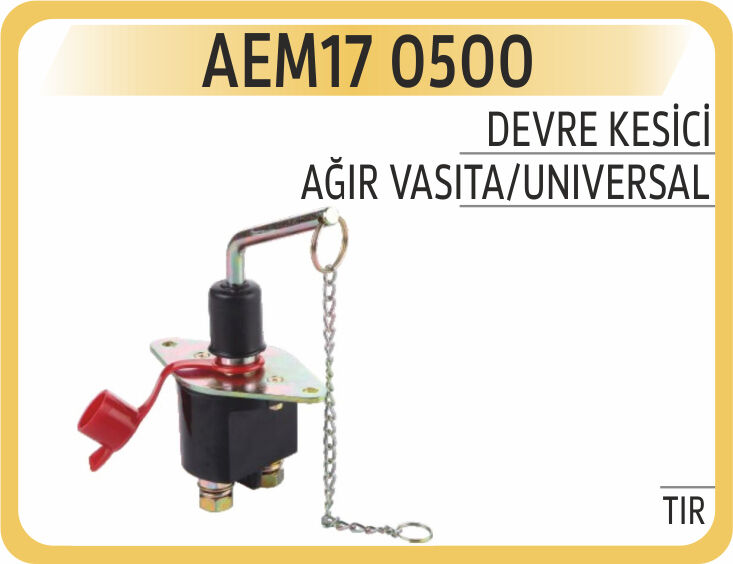 AEM17 0500 DEVRE KESİCİ TIR