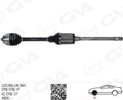 GVA 4499112 KOMPLE AKS ÖN SAĞ BMW F10 F12 F13 F06 xDrıve 863MM