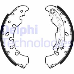 DELPHI LS1980 ARKA PABUÇ BALATA OPEL CORSA D 16> ADAM 14>18 PEUGEOT BIPPER 08> P605 90> CITROEN NEMO 08> FIAT FIOR INO 08> PANDA 09>PUNTO 05> 203x38 GS8739