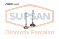 SUPSAN VT362866-362867 SUBAP TAKIMI EMME EGZOZ P206-P207-P208-P301-P307-P308-P407-P508-P2008-P3008-P5008-PARTNER-BERLINGO-E XPERT-RIFTER-JUMPY-C2-C3-C3-C4-C5-XSARA-DS3-DS4-DS5 1.6 HDI EURO5 DV6C FOCUS III 11>17 FIESTA 08