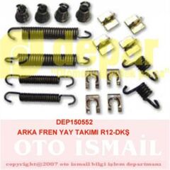 DEPAR 0552 FREN YAY TAKIMI KOMPLE R12-M131 DKŞ