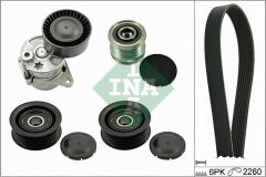 INA 529011521 KANALLI KAYIS SETI MERCEDES W639 B906 KUTUKLU. ALTERNATOR KASNAKLI