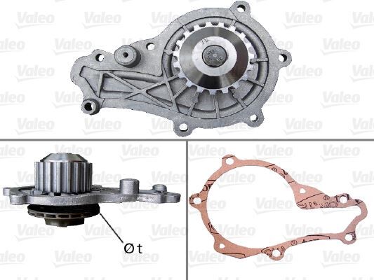 VALEO 506715 DEVİRDAİM P207-P208-P301-P308-P508-P2008-P3008-P5008 08>PARTNER-BERLINGO-RIFTER-JUMPY-C5-C4-DS4-C3-D S3-DS5-C-ELYSEE 1.6 HDI DV6C DV6DTED FOCUS 04>11 1.6 TDCI FOCUS 11>17 ECOSPORT 14> FIESTA 08>17 KUGA