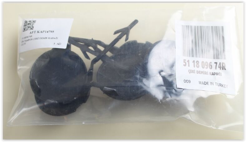 AFT KAP14795 ÖN TAMPON ÇEKİ DEMİR KAPAĞI CLIO 4 13-15