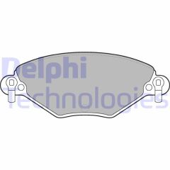 DELPHI LP1654 ÖN FREN BALATASI CITROEN C5 01>08 4 FİŞLİ