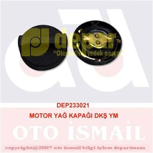 DEPAR 3021 MOTOR YAĞ KAPAĞI DKŞ YM