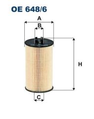 FILTRON OE648.6 YAG FILTRESI ASTRA G-H-J VECTRA C 06> INSIGNIA A 09>17 08> CORSA C CORSA D 07>14 CORSA E 15>ADAM 13> ZAFIRA B 04> MERIVA B 10> MOKKA MOKKA X 14> 12> AVEO 11> CRUZE 09> 1.2-1.4-1.6 XER-NET-NEH-NEL-XEP