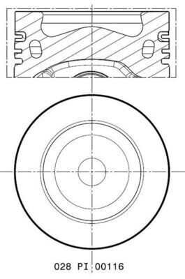 MAHLE 028PI00116000 PİSTON SEGMAN CRAFTER-AMAROK-PASSAT 81mm CKUB-CKTB-CFFA-CFFB-CFGB-CFGC-CNFA-CNFB STD