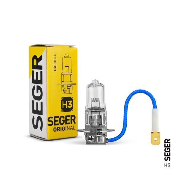 SEGER 206259 AMPUL H3 24V 70W PK22S STANDART YENİLEME 3.500K STANDART IŞIK