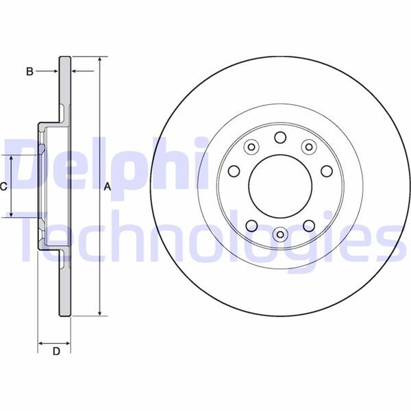 DELPHI BG4662C ARKA FREN AYNASI OPEL ASTRA L 21> GRANDLAND 17> VIVARO C 19> ZAFIRA LIFE 19> JUMPY III 16> C4 18> C5 h 21> C5 AIRCROSS 18> EXPERT 16> 508 18> 5008 16> 308 II-III 14> 3008 16> 290x35x5DL DOLU