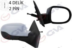 GVA 1014180 DIŞ DİKİZ AYNASI SAĞ CLIO III 09>CLIO III MEKANİK SENSÖRLÜ ASTARLI KONVEKS 2 FİŞ VM-6135PSR 2 FİŞ VM-6135PSR