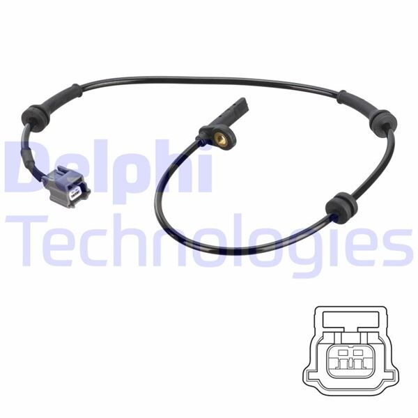DELPHI SS20774 ABS SENSÖRÜ ÖN SAĞ-SOL RENAULT KADJAR 15> NISSAN QASHQAI II 13> J11