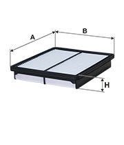 FILTRON FILT AP 107/9 SORENTO/SANTAFE/SONATA/OPTIMA HAVA FILTRESI