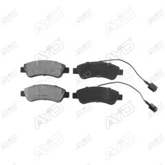 AYD 60144B ARKA BALATA BOXER 4.06 > DUCATO 07.06 > JUMPER 4.06 > GDB1682 ÇİFT FİŞLİ