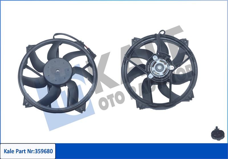 KALE 359680 FAN MOTORU PARTNER-BERLINGO-JUMPY-P307-P308-P3008-P5008-RZC-C4 I-II-DS4-DS5 1.6 16V HDI-THP 2.0 HDI