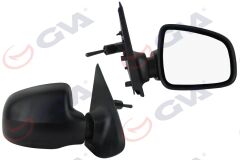 GVA 1019172 DIŞ DİKİZ AYNASI SAĞ SANDERO STEPWAY 12> MEKANİK SİYAH KAPAK KONVEKS VM-6804R