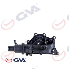 GVA 5114215 TERMOSTAT 89 C KOMPLE / MÜŞÜRLÜ TAHLİYE ÇIKIŞLI RENAULT CLIO II 00>08 LAGUNA II 01>07 SYMBOL II 08>13 1.4 16V K4J 1.6 K4M