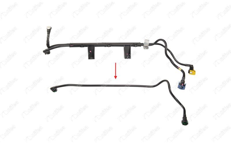 NIFEA 15557 YAKIT BORUSU BRAKET HARİÇ FIAT FIORINO 1.3 D Multijet 225BXE1A 09 >