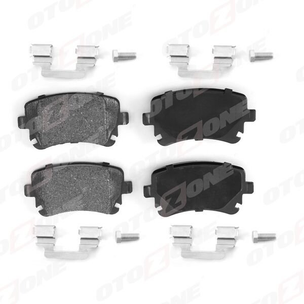 OTOZONE FDA7019-R ARKA BALATA VW TRANSPORTER T5 03 >09 > A4 04-09 A6 04-11 A8 03-10 CİVATA TAKIMLI