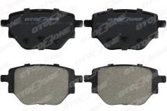 OTOZONE FDO4027-R ARKA FREN BALATASI CORSA F 19> C4 20> 2008 19> 208 19> 249 mm