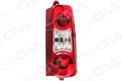 GVA 2045012 STOP LAMBASI DUYSUZ SAĞ BAGAJ KAPISI ÇİFT KAPI KIRMIZI PEUGEOT PARTNER III -BERLINGO III 2008-18