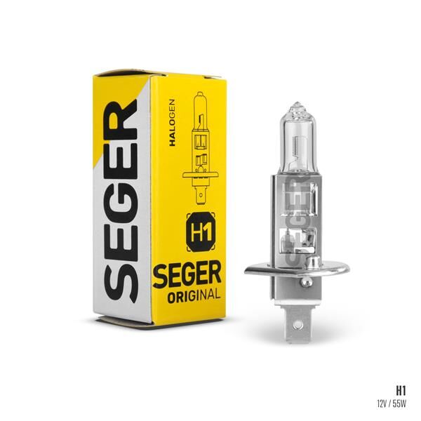 SEGER 205771 AMPUL H1 12V 55W P14.5S STANDART YENİLEME 3.500K STANDART IŞIK