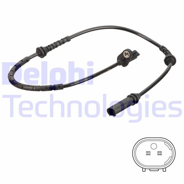 DELPHI SS20792 ABS SENSORU ON SAG SOL BMW F45 F46 F48 F39
