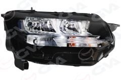 GVA 2045008 FAR SAĞ HALOJEN PEUGEOT PARTNER K9 24> CITROEN BERLINGO 24> MAKYAJLI KASA