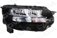 GVA 2045008 FAR SAĞ HALOJEN PEUGEOT PARTNER K9 24> CITROEN BERLINGO 24> MAKYAJLI KASA