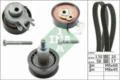 INA 530053810 EKSANTRİK GERGİ KİTİ GOLF-BORA-CADDYII-III-GOLF IV-POLO-OCTAVIA 1.4-1.6 16V AFY-AFK 5PARÇA