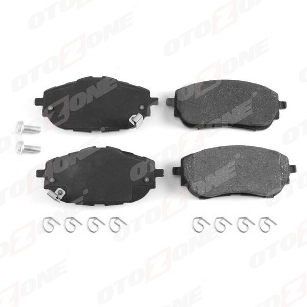 OTOZONE FDO9003-R ÖN FREN BALATA TOYOTA AURIS COROLLA 1.33L 1.6L 1NR-FE 1ZR-FAE NRE180 ZRE181 ZRE185 12-> / 1.4L 1ND-FTV NDE180 12->