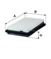 FILTRON FILT AP 124/3 QASHQAI (J11) HAVA FILTRESI .