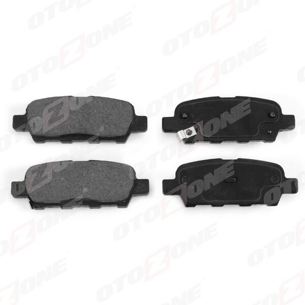 OTOZONE FDA9009-R ARKA FREN BALATA NISSAN QASHQAI 1.6L 2.0L HR16 HR20 J10 06-10 / JUKE 1.5L Dci F15 10-> 1.6L HR16DE F15 10-> / MURANO 3.5L Z51 DCi 08-> / X-TRAIL 2.0L M9R MR20DE T31 07-13