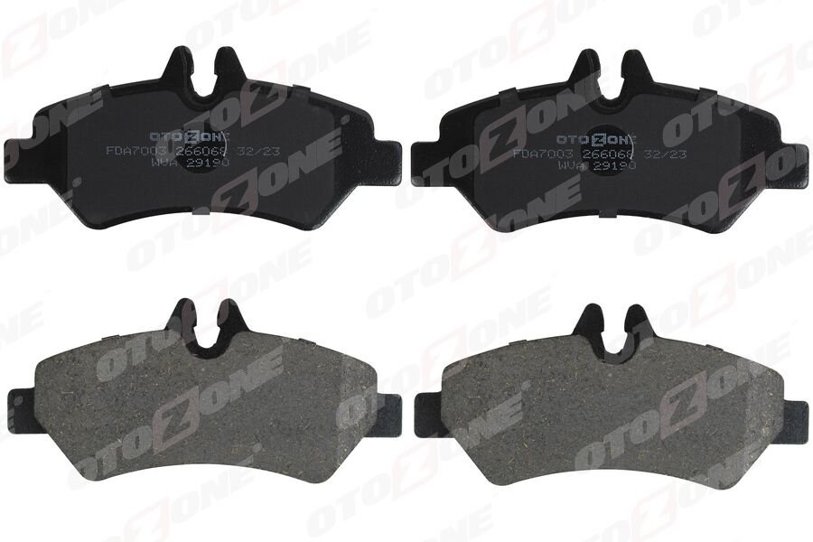 OTOZONE FDA7003 FREN BALATASI ARKA MERCEDES SPRINTER B906 06> . VW CRAFTER 30-35-50 TEK TEKER