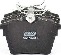 BSG 70-200-022 PEUGEOT 407/607/C5 (X7) FREN BALATASI ARKA