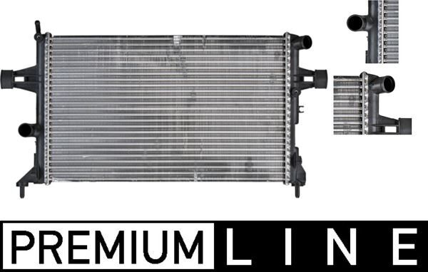 MAHLE CR227000P RADYATÖR ASTRA G-ZAFIRA 1.4 16V-1.6 16V-1.8 16V-2.0 16V-2.2 16V AC KLİMASIZ MEKANİK 600x375x26