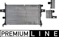 MAHLE CR227000P RADYATÖR ASTRA G-ZAFIRA 1.4 16V-1.6 16V-1.8 16V-2.0 16V-2.2 16V AC KLİMASIZ MEKANİK 600x375x26