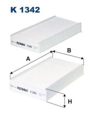FILTRON K1342-2X POLEN FILTRESI TAKIMI BMW F45 F46 F48 . MINI F54 F55 F56 F57