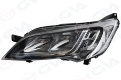 GVA 2027343 FAR SOL H7 H7 ELECTRIC-MOTORLU-SİYAH LEDSİZ PEUGEOT BOXER III CITROEN JUMPER III F.DUCATO III 14>