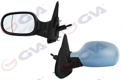 GVA 1011101 DIŞ DİKİZ AYNASI SOL MEGANE 99> MEKANİK ASTARLI ASFERİK 1 FİŞ VM-129PAL