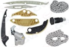 GVA 59C7512 EKSANTRİK ZİNCİR SETİ YAĞ POMPA SETİ 10 PARÇA AUDI A4-A5-A6-A7-PASSAT 1.8-2.0 TFSI 06H109158N-06K109158G-06H109467L-06K115225-06H109469T