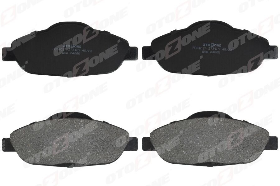 OTOZONE FDO4017 ÖN BALATA P308 1.4 1.6 HDİ 2.0 HDİ 07> P308 SW 07> P308 CC 1.6 HDİ 09> P3008 13> 1.6 HDI-VTI