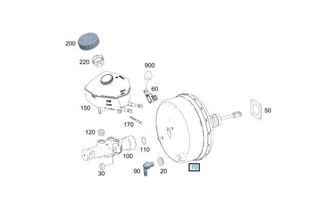 TRW PSA595 FREN SERVOSU WESTINGHOUSE MERCEDES SPRINTER B907 B910 18>