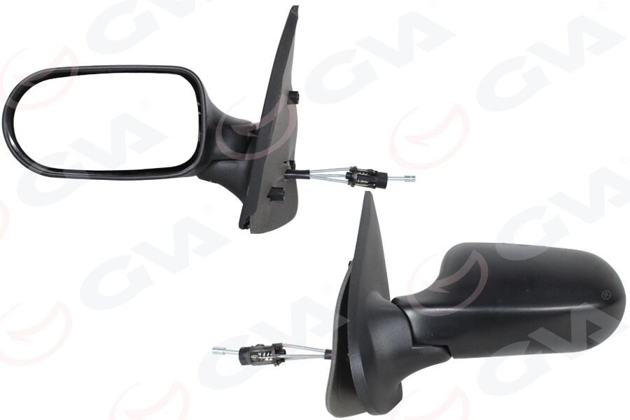 GVA 1021143 DIŞ DİKİZ AYNASI SOL PALIO 03>ALBEA 05> MEKANİK PLASTİK AYAK KONVEKS