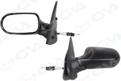 GVA 1021143 DIŞ DİKİZ AYNASI SOL PALIO 03>ALBEA 05> MEKANİK PLASTİK AYAK KONVEKS