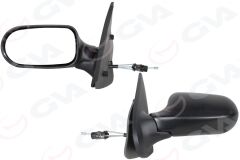 GVA 1021143 DIŞ DİKİZ AYNASI SOL PALIO 03>ALBEA 05> MEKANİK PLASTİK AYAK KONVEKS